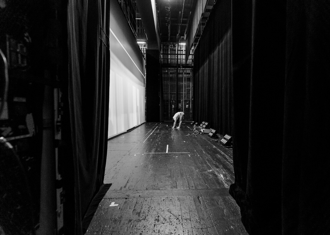 Blick in die Kulissen der "Einführungssoiree zur Ballettpremiere Gefährliche Liebschaften" im Theater Lüneburg.