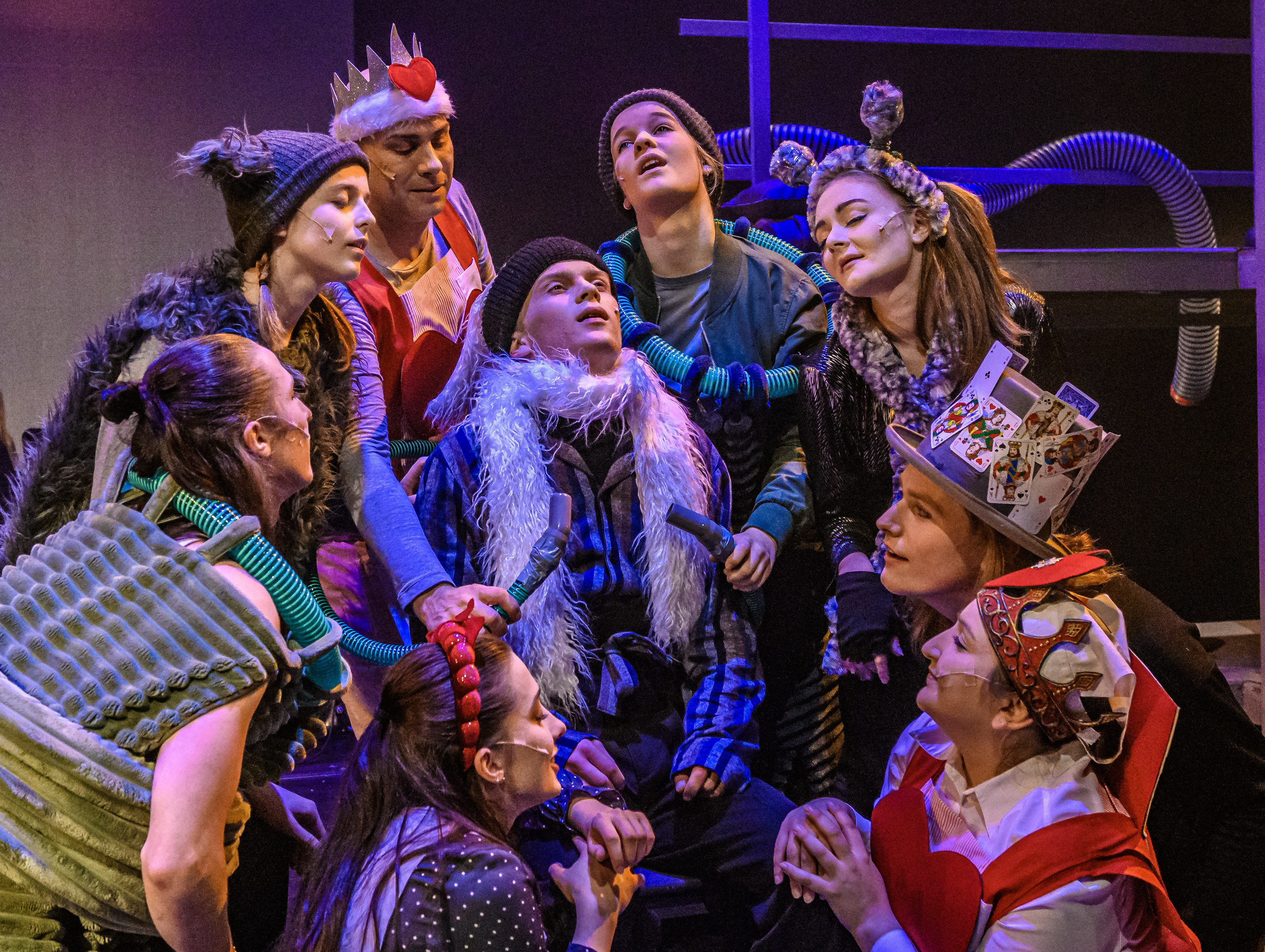 Alice By Heart, Musical im Theater Lüneburg, Foto: Jan Hoek